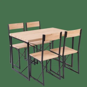 Discount CASA BASIC Conjunto Jantar Natural