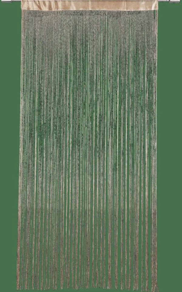 Outlet CASA BEIGE Cortina De Franjas Bege