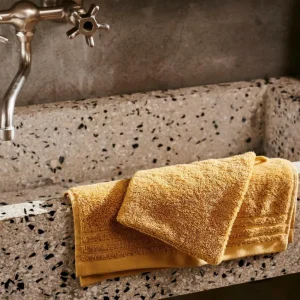 Shop CASA BIO SOFT Luva De Banho Amarelo