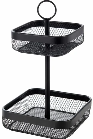 Flash Sale CASA BLACK LUNAR Cesto Oval De 2 Peças Preto