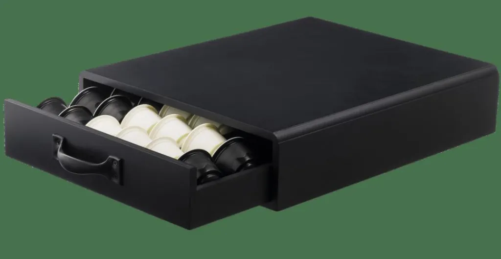 Store CASA CAFE Caixa Com Gaveta Para Cápsulas Preto