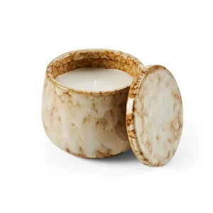 Best CASA CERAMIC Vela Em Pote Bege