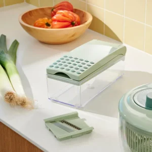 New CASA CUISINO Cortador MultI Verde, Menta