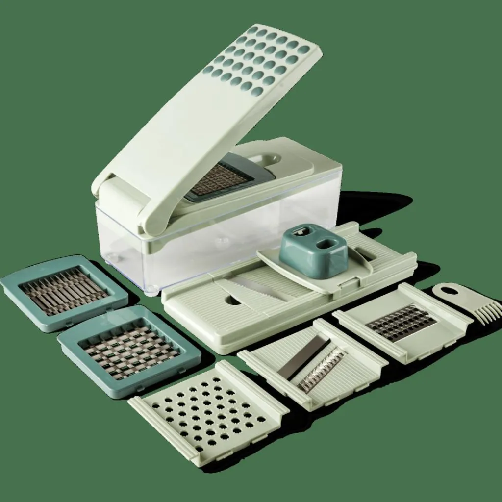 New CASA CUISINO Cortador MultI Verde, Menta