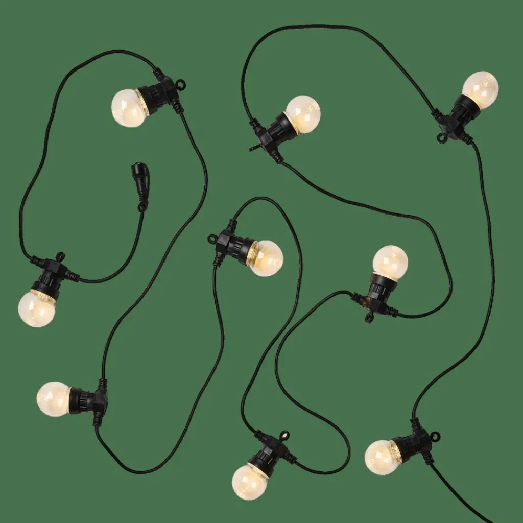 Best CASA FESTA Grinalda Iluminada Com 10 LEDs 8 Funções