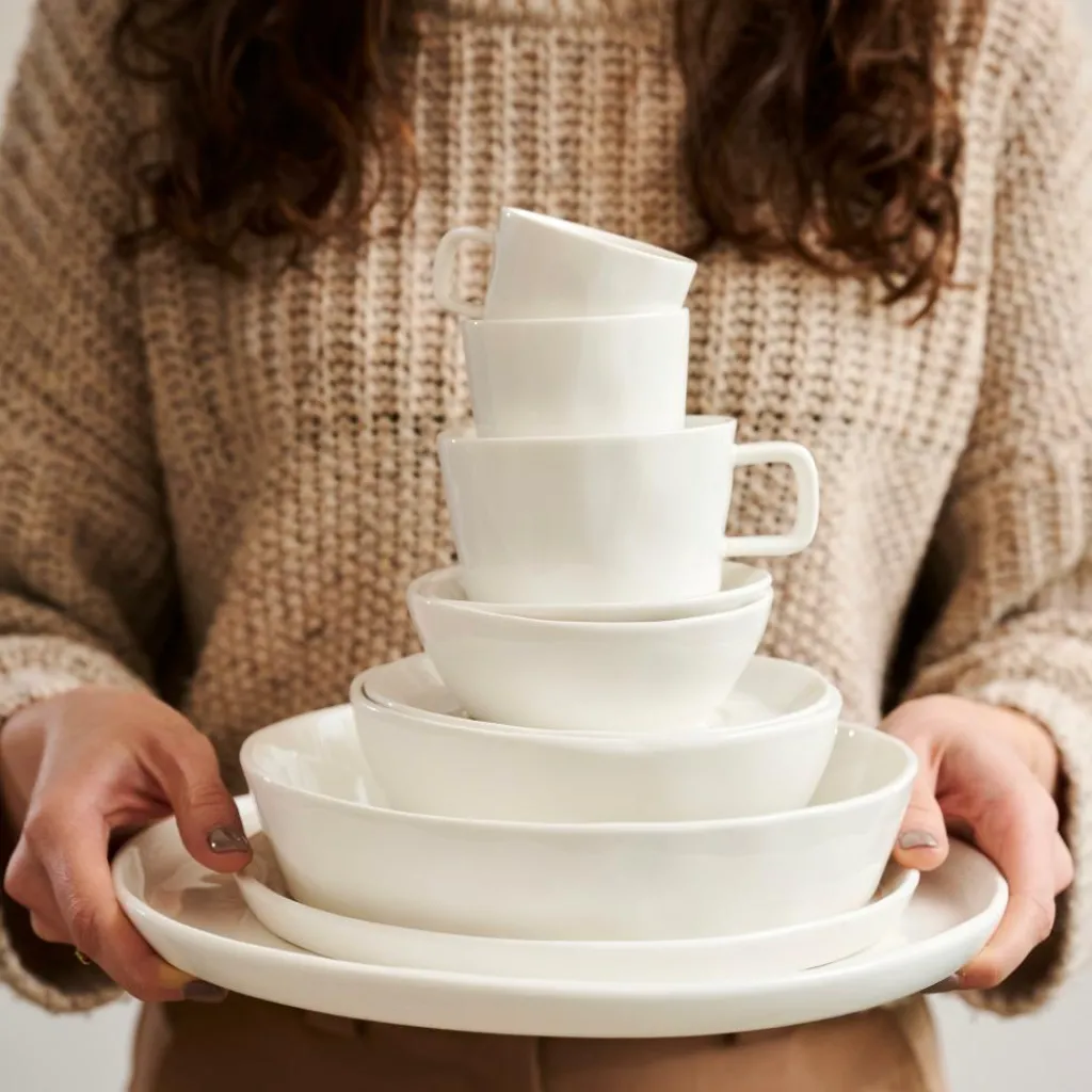 Hot CASA FINE Colheres Apero Conjunto De 6 Prateado