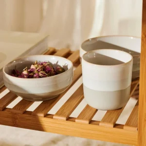 New CASA JESSIE WHITE Caneca Sem Pega Branco