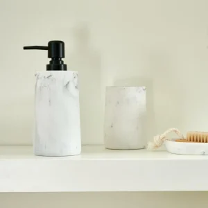 Hot CASA LUNA Suporte Para Escova De Dentes Aspeto De Mármore