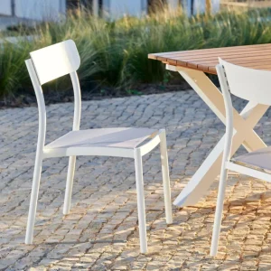 Best CASA MAVAS Cadeira Empilhável Branco