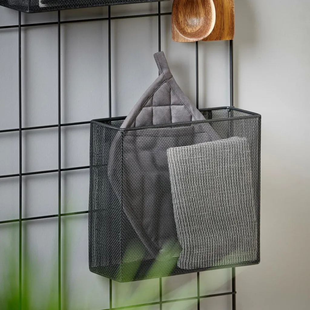 Best CASA MODULAR Conjunto De 7 Ganchos Preto