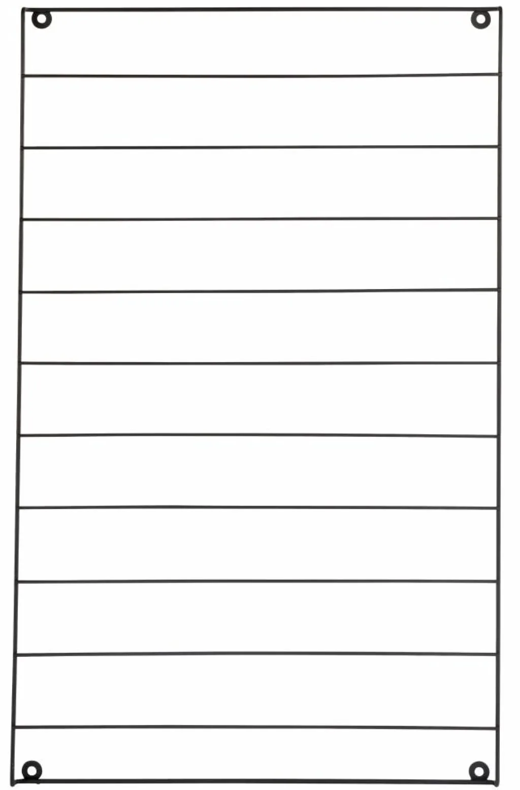 Best CASA MODULAR Conjunto De 7 Ganchos Preto