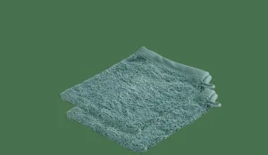 Hot CASA RECYCLE Luvas De Banho Conjunto De 2 Aqua