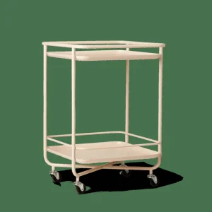 Best CASA REMUS Estante Com Rodas Quadrado Areia