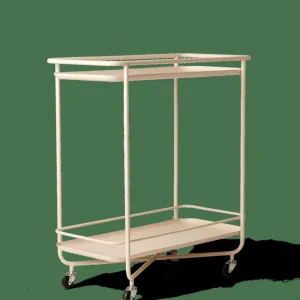 Best CASA REMUS Estante Com Rodas Quadrado Areia