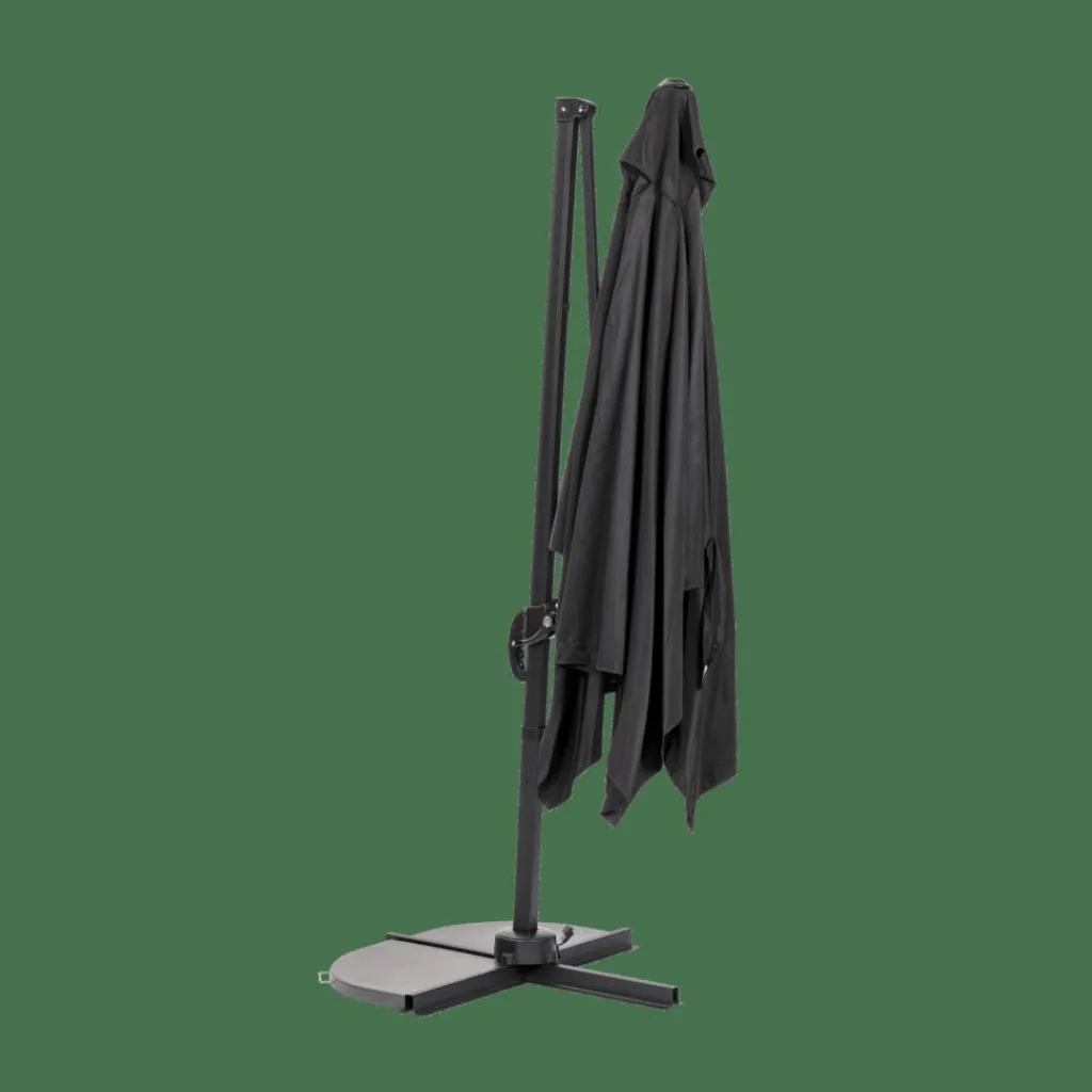 Shop CASA RIVA Chapéu-de-sol Pendente Sem Base Preto