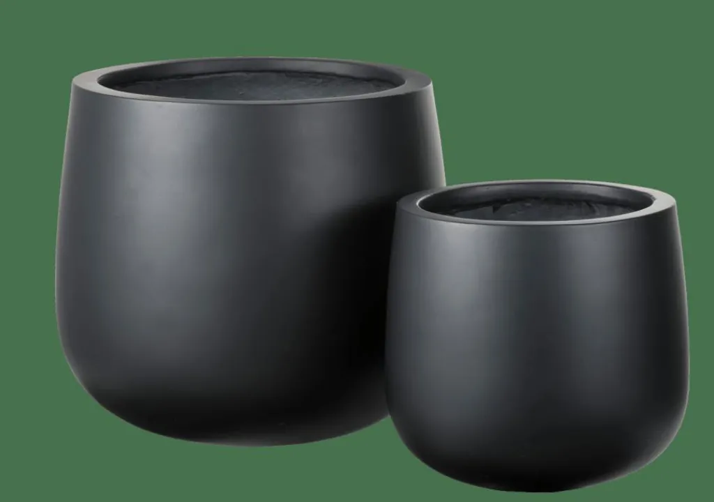 Clearance CASA SENSE Vaso De Jardim Preto