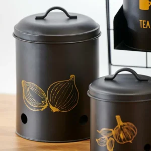 New CASA VIRA Caixa De Alimentos Preto