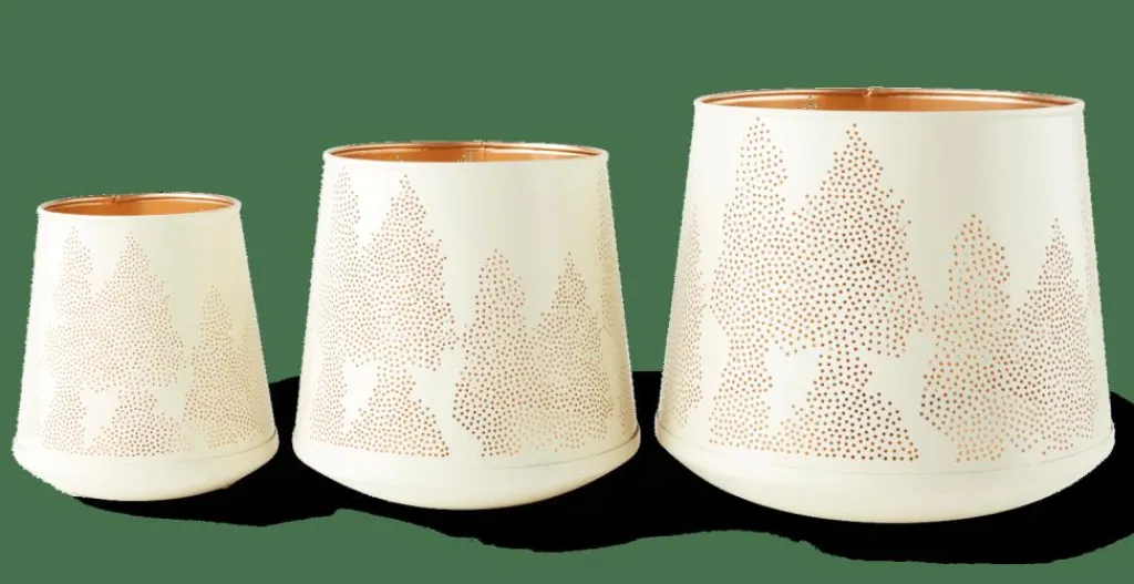 New CASA WOODS Lanterna Creme